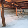 A sealed, encapsulated crawl space in Esquimalt.