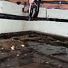 Flooding, rot, and mould in a crawl space in Ladysmith.