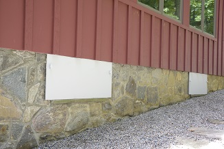Airtight crawl space doors in Qualicum Beach