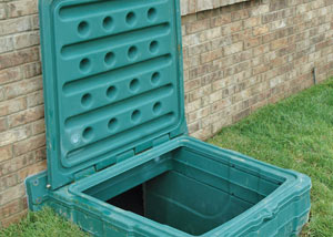 lockable crawl space access door installed in Victoria