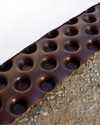 Crawl space drainage matting in a home in Esquimalt, British Columbia
