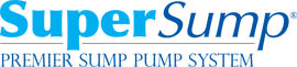 Logo for our SuperSump® Pump System, available in Duncan and other parts of British Columbia